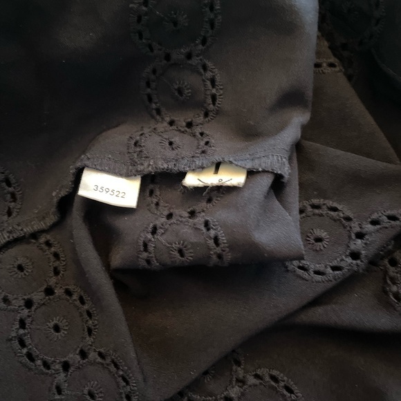 Ann Taylor button down shirt with eyelet details - Picture 8 of 9